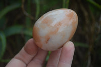 Polished Orange Quartz Gemstone Eggs - Sold Per Item - From Zimbabwe