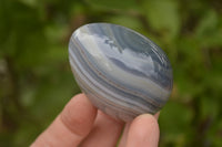 Polished Large Banded Agate Eggs - Sold Per Item - From Madagascar