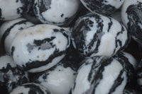 Polished Zebra Marble Eggs - Sold Per Item - From Australia