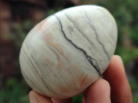 Polished African Banded Butter Jade Eggs - Sold Per Item - From Bronkhorstspruit, South Africa