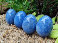 Polished Large Blue Marble Eggs - Sold Per Item - From China