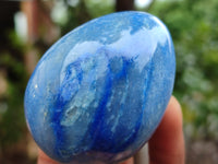 Polished Large Blue Marble Eggs - Sold Per Item - From China