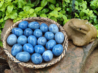 Polished Large Blue Marble Eggs - Sold Per Item - From China