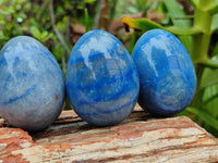 Polished Large Blue Marble Eggs - Sold Per Item - From China