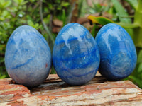 Polished Large Blue Marble Eggs - Sold Per Item - From China