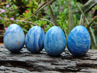 Polished Large Blue Marble Eggs - Sold Per Item - From China