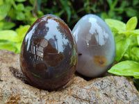 Polished Translucent Multicolor Banded Agate Eggs - Sold Per Item - From Madagascar