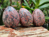 Polished Large Snakeskin Rhyolite Jasper Gemstone Eggs - Sold Per Item - From Australia