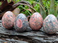 Polished Large Snakeskin Rhyolite Jasper Gemstone Eggs - Sold Per Item - From Australia