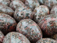 Polished Snakeskin Rhyolite Jasper Gemstone Eggs - Sold Per Item - From Australia