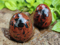 Polished Mahogany Obsidian Gemstone Eggs - Sold Per Item - From Mexico