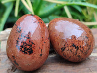 Polished Mahogany Obsidian Gemstone Eggs - Sold Per Item - From Mexico