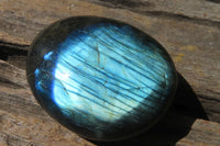 Polished Labradorite Palm Stones x 8 From Tulear, Madagascar