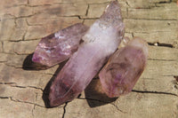 Natural Amethyst Quartz Crystals x 20 From Chiredzi, Zimbabwe