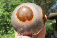 Polished Polychrome Jasper Spheres x 4 From Madagascar