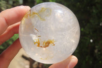 Polished Clear Quartz Crystal Balls x 4 From Madagascar