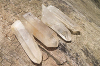 Natural Clear Quartz Crystals x 48 From Madagascar