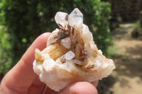 Natural Clear Quartz Clusters x 27 From Madagascar