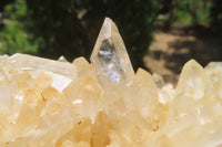 Natural Clear Quartz Clusters x 3 From Mpika, Zambia