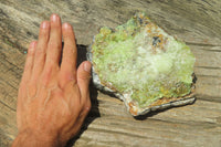 Natural Hyalite Opal With Schorl Specimen x 1 From Namibia