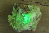 Natural Hyalite Opal With Schorl Specimen x 1 From Namibia