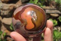 Polished Polychrome Jasper Spheres x 4 From Madagascar