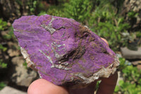 Natural Metallic Purpurite Cobbed Specimens x 6 From Erongo, Namibia