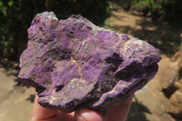 Natural Metallic Purpurite Cobbed Specimens x 6 From Erongo, Namibia