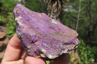 Natural Metallic Purpurite Cobbed Specimens x 6 From Erongo, Namibia