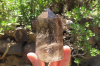 Polished Smokey Quartz Crystals x 4 From Madagascar