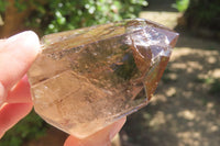 Polished Smokey Quartz Crystals x 4 From Madagascar