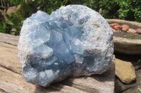 Natural Celestite Geode Specimen x 1 From Sakoany, Madagascar