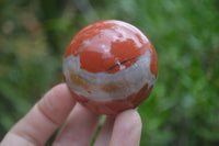 Polished Red Jasper Sphere-Balls - Sold Per Item - From Northern Cape, South Africa