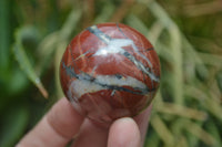 Polished Red Jasper Sphere-Balls - Sold Per Item - From Northern Cape, South Africa