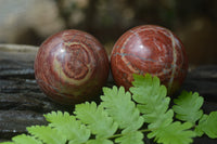 Polished Red Jasper Sphere-Balls - Sold Per Item - From Northern Cape, South Africa