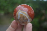 Polished Red Jasper Sphere-Balls - Sold Per Item - From Northern Cape, South Africa