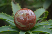 Polished Red Jasper Sphere-Balls - Sold Per Item - From Northern Cape, South Africa