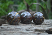 Polished Tiger Iron Sphere-Balls - Sold Per Item - From Marble Bar, Australia