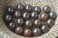 Polished Tiger Iron Sphere-Balls - Sold Per Item - From Marble Bar, Australia