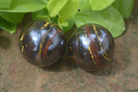 Polished Tiger Iron Sphere-Balls - Sold Per Item - From Marble Bar, Australia