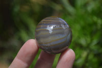 Polished Banded Agate Sphere-Balls - Sold Per Item - From Madagascar