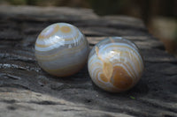 Polished Banded Agate Sphere-Balls - Sold Per Item - From Madagascar