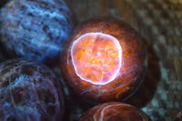 Polished Blue Sodalite Sphere-Balls - Sold Per Item - From Kunene River, Namibia