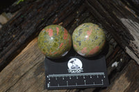 Polished Unakite Sphere-Balls - Sold Per Item - From Messina, South Africa