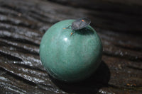 Polished Small Green Quartz Sphere-Balls - Sold Per Item - From Zimbabwe