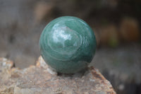 Polished Small Green Quartz Sphere-Balls - Sold Per Item - From Zimbabwe