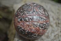 Polished Snakeskin Rhyolite Jasper Sphere - Ball - sold per item - From Australia