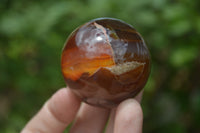 Polished Translucent Banded Agate Sphere-Balls - Sold Per Item - From Madagascar