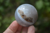 Polished Translucent Banded Agate Sphere-Balls - Sold Per Item - From Madagascar