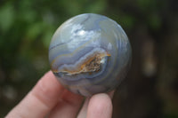 Polished Translucent Banded Agate Sphere-Balls - Sold Per Item - From Madagascar